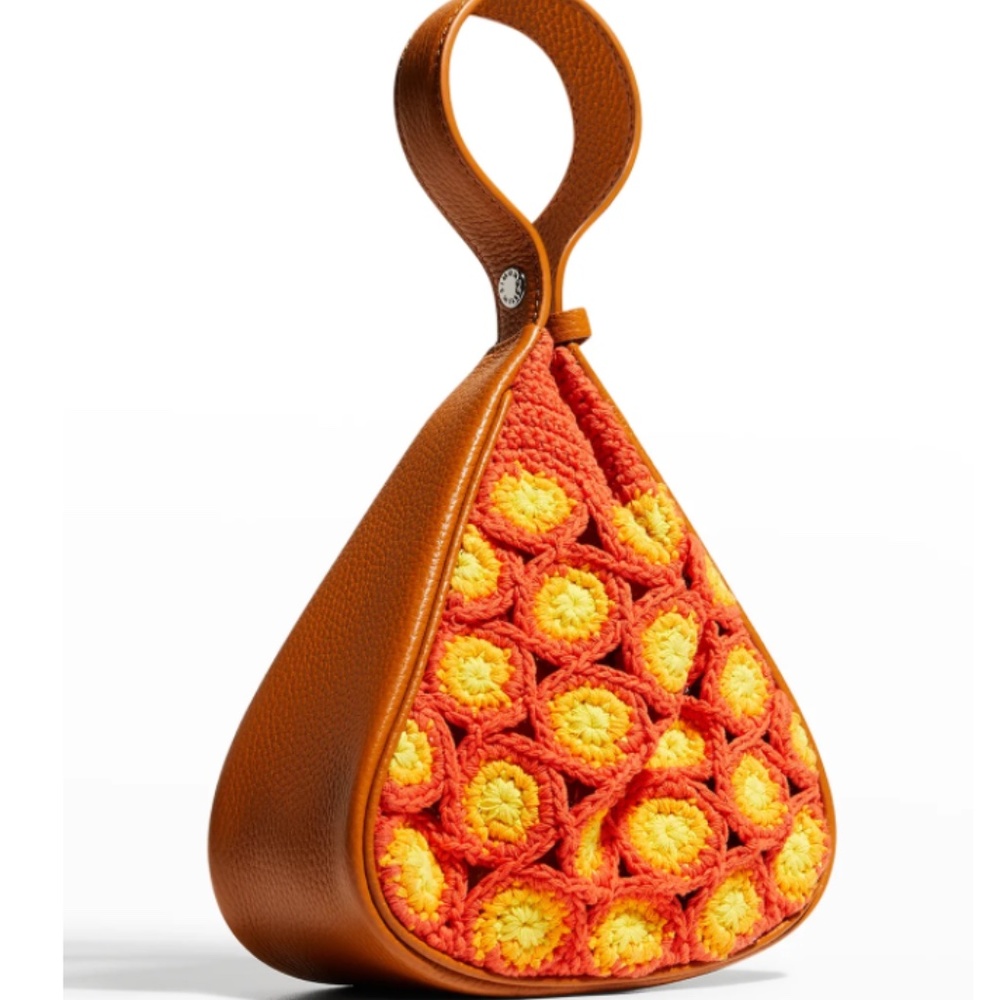 NWT $390 Simon Miller Crochet Snap Shoulder Bag! - Picture 4 of 6